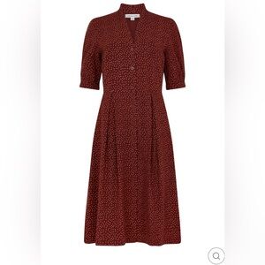NWT | Emily and Fin | Stella Auburn Mini Spot Dress | Medium